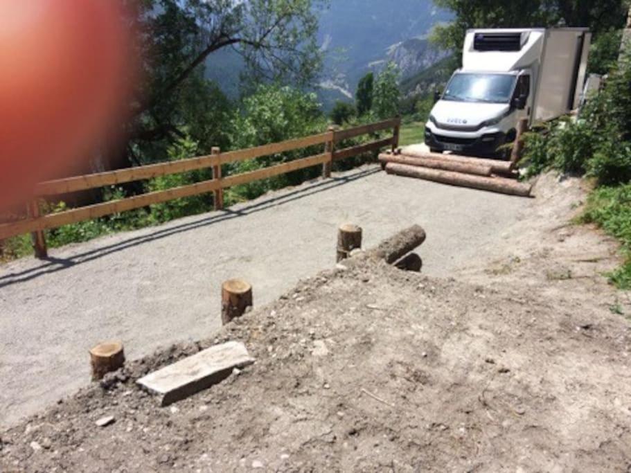 Chalet Avec Vue Sur Le Fort De Chateau Queyras エクステリア 写真
